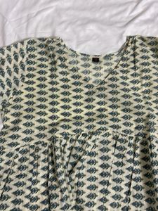 Printed Cotton Kurta