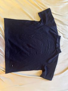 Black Turtle Neck T-Shirt