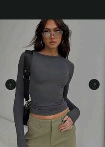 Chic Long Sleeve Ruched Top