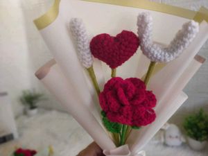 Handmade Crochet Flower Bouquet