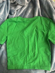zara Green Basic T-Shirt