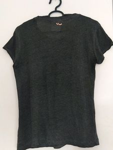 Printed T-shirt - Charcoal Grey