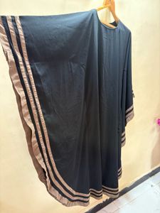 Elegant Black Abaya Gown