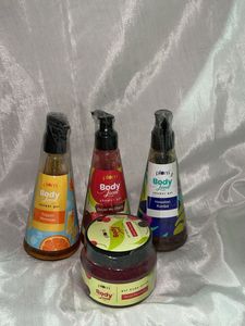 Plum Body Lovin' Shower Gel &amp; Scrub Set