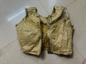 Designer golden Blouse