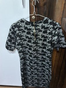 Chic Floral Print Mini Dress