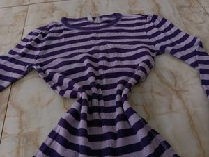 Striped Long Sleeve Top