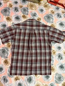 Men's Plaid Short Sleeve Shirt