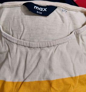 Max Colorblock Casual T-Shirt