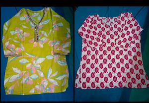 combo short kurti