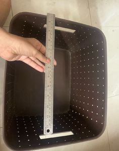 Dark Brown Storage Basket