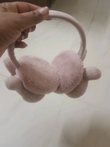 Cozy Pink Faux Fur Earmuffs