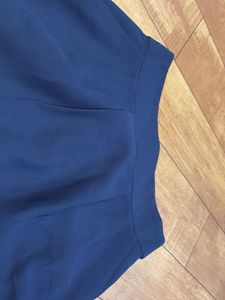 Classic Navy Blue Pencil Skirt