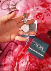 Matrix Women's Silver Watch