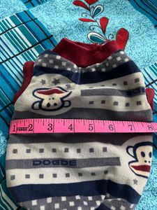 Cute Monkey Dog Outfit Size 10