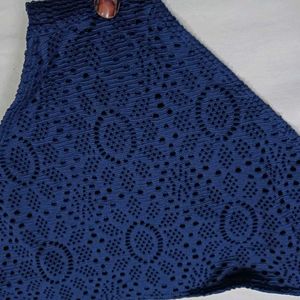⭐ Navy Blue Crochet Bikini Bottom