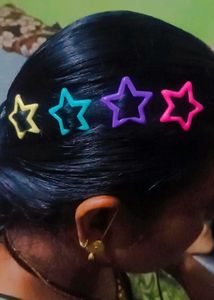 Viral Cute Star Hair Clips - Set of 12