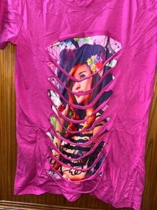 🌸Magenta Graphic T-Shirt