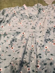new korean Floral Nightsuit