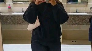 Black Embroidered Hoodie