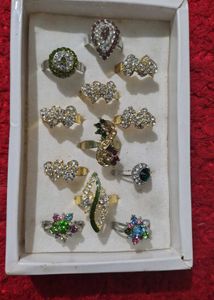 Assorted Fashion Ring Collection