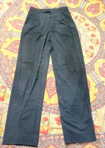 Classic Black Wide-Leg Trousers