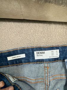 Blue Distressed Denim Jeans