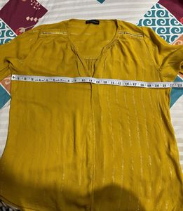 VN Paris Mustard Yellow Top
