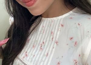 Floral Flutter-Sleeved Blouse