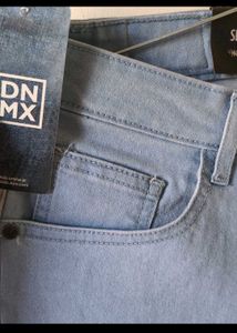 DNMX Light Blue Slim Fit Jeans