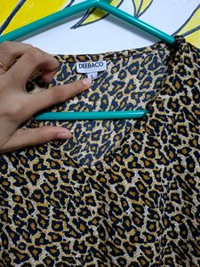 Animal Printed Dress