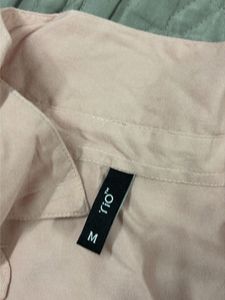 Soft Pink Collared Shirt - Unused