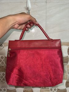 Chic Red Handbag