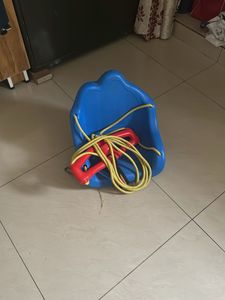 Blue Baby Swing Set