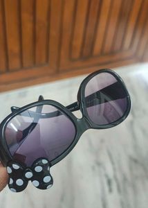 Cute Black Sunglasses with Polka Dot Bow