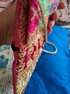 Embroidered Sling Bag
