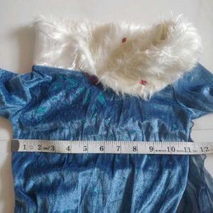 Blue Elsa Inspired Dress