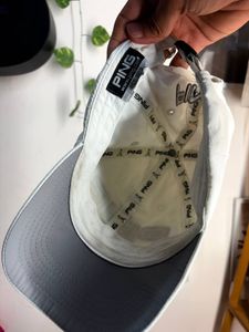 PING White Baseball Cap