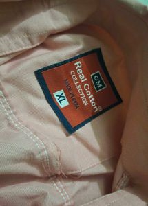 Men's Pink Button-Up Shirt