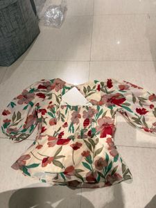 Floral Print Blouse