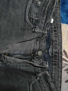 American Eagle Gray Denim Jeans