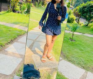 Polka Dot Wrap Dress