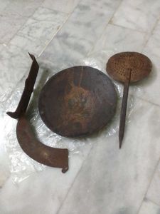 Mini iron kadai, tawa, pony and curved blade