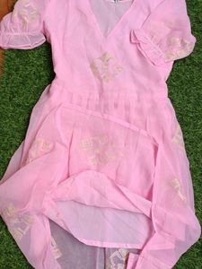 Pretty Pink Embroidered dress