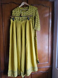 Stylish  Kurta and Palazzo Set