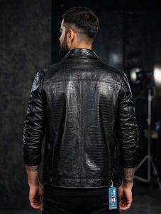 Stylish Black Faux Leather Jacket