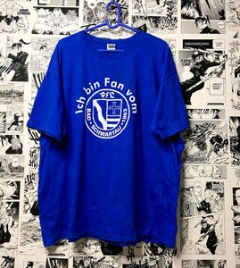 Blue Oversized TEE ( XL )