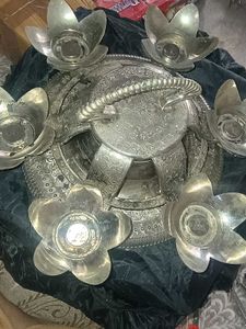 Vintage Decorative Rotating Diyas