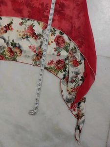 Beautiful Pink Floral Embroidered Anarkali
