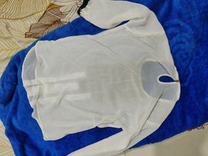 New black and white formal top